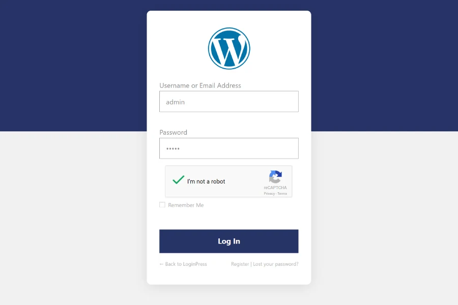 Block Other Countries from wp-admin