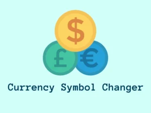 Currency Symbol Changer (FREE)